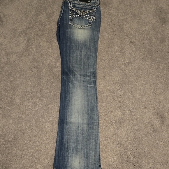 Miss Me Women's Blue Jeans - Picture 2 of 4